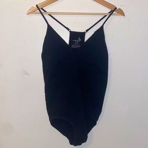 Free people black bodysuit